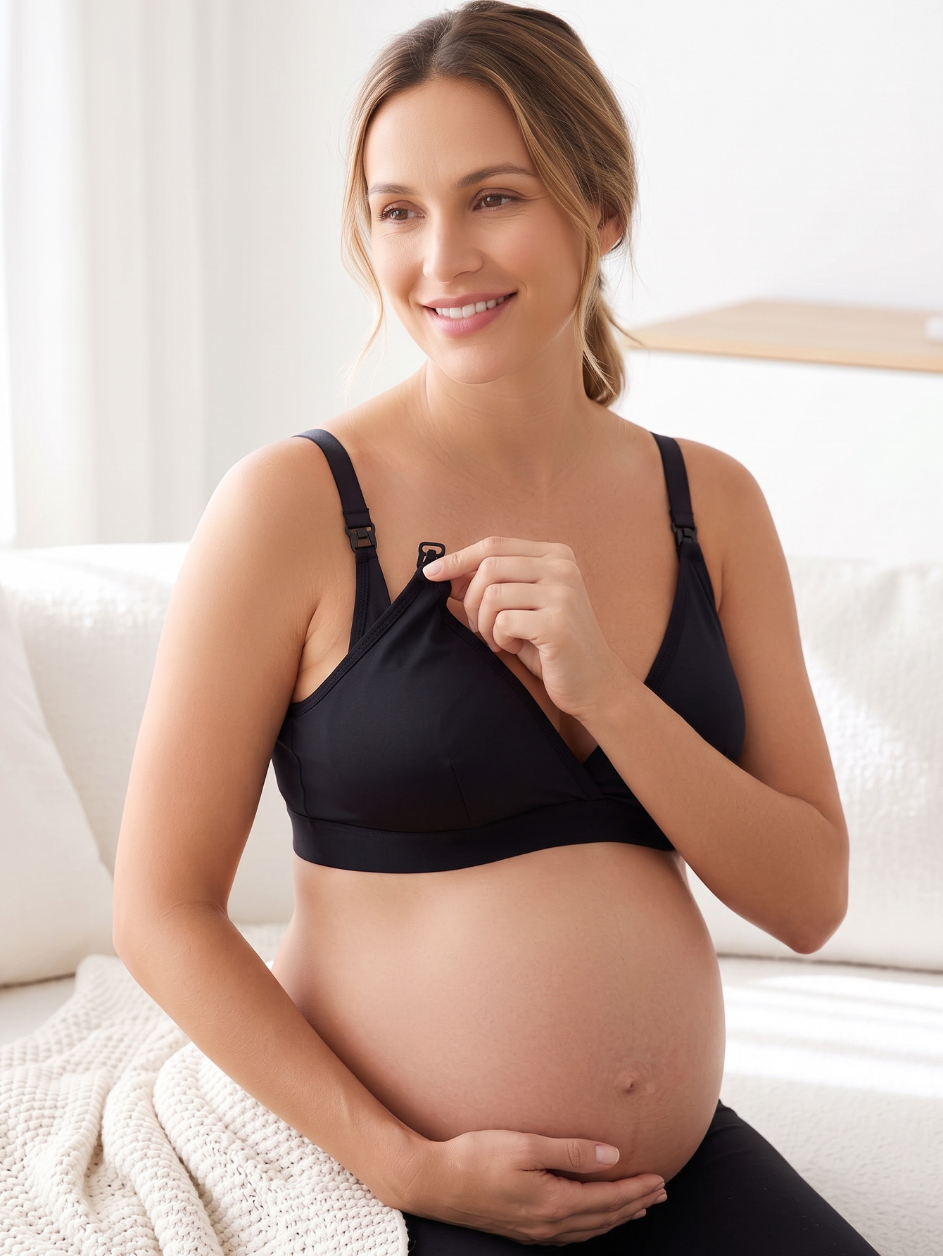 Nursing Bra Clip - Женский бюстгальтер для кормления с V-образным