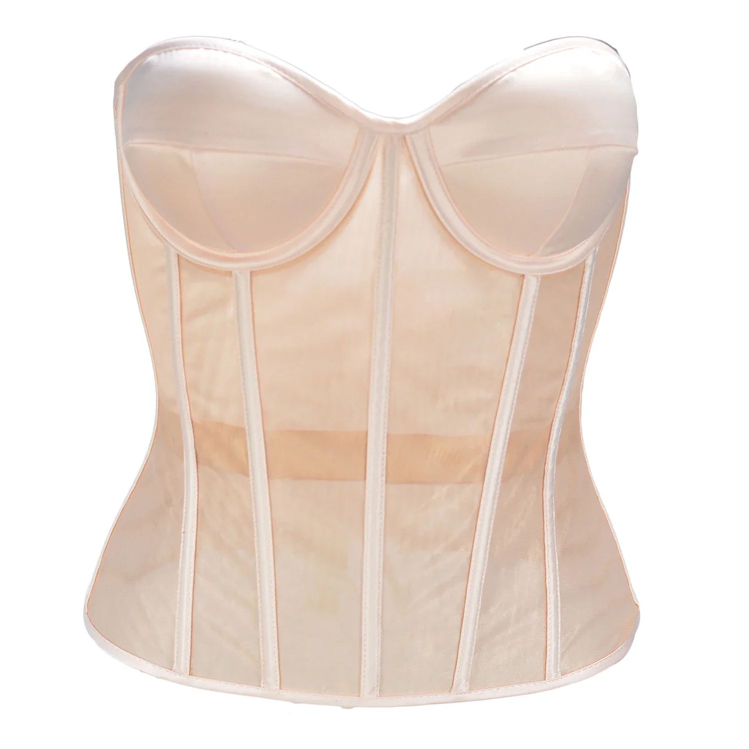 Корсет абдоминальный двухслойн – обзор и цена Sheer Mesh Bra