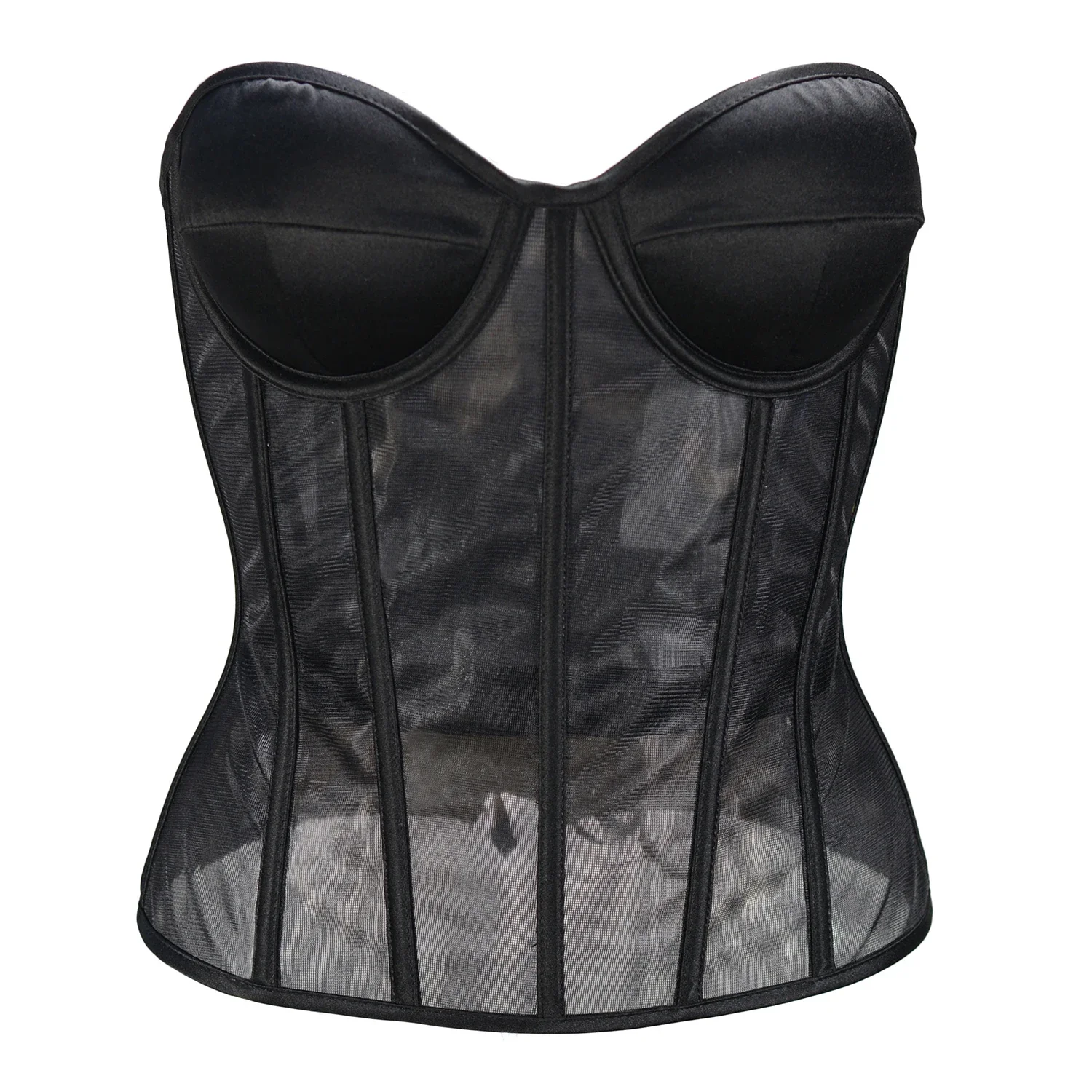 Корсет абдоминальный двухслойн – обзор и цена Sheer Mesh Bra